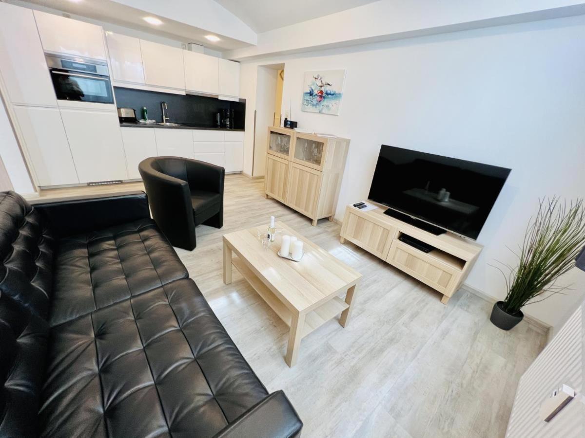 Apartamento Berringer Makrele, An Der Promenade Rostock Exterior foto